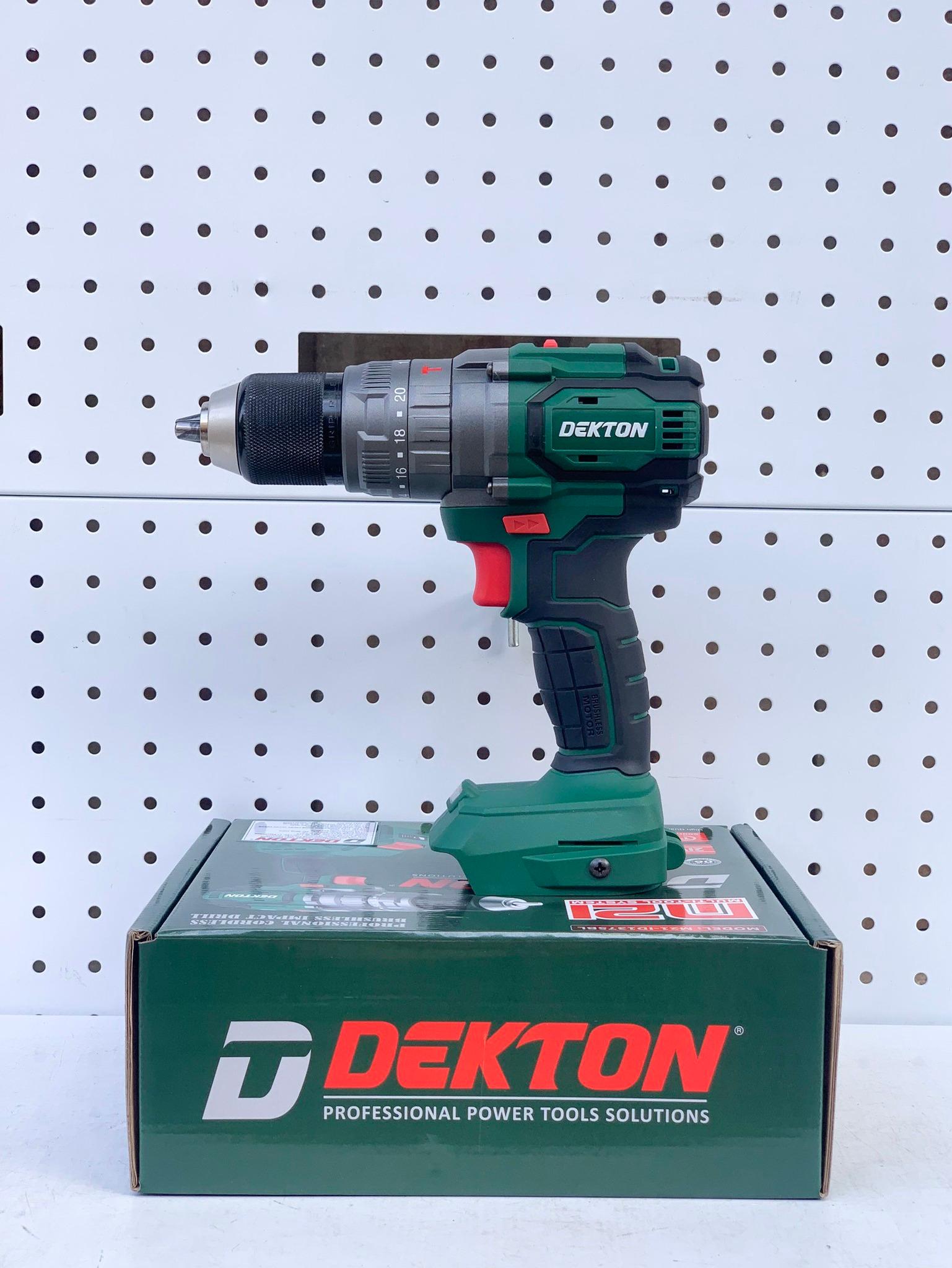 MÁY KHOAN 3 CHỨC NĂNG DÙNG PIN 21V DEKTON M21-ID1375BL - HÀNG CHÍNH HÃNG