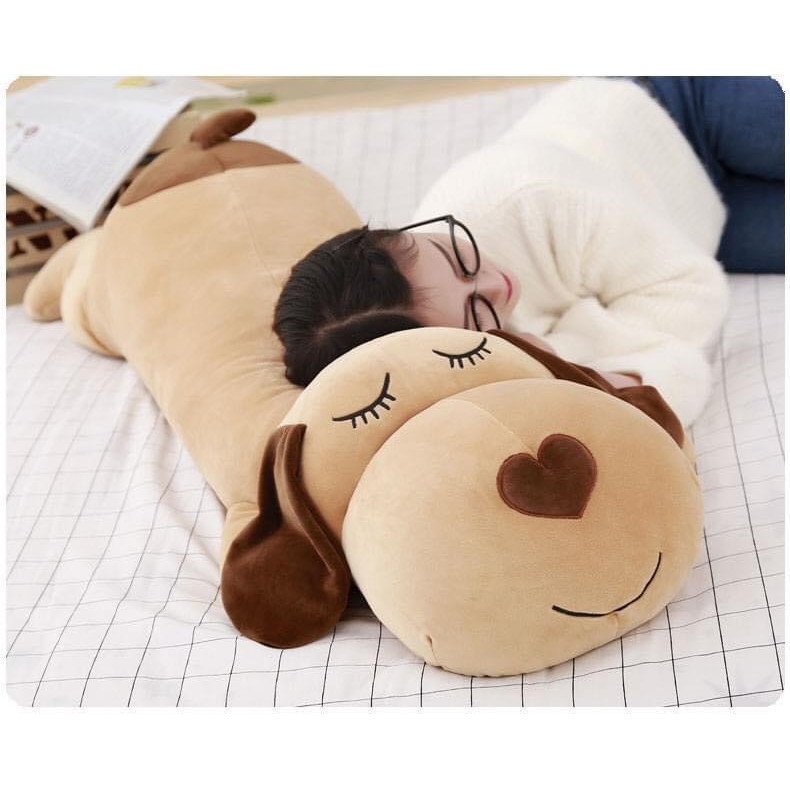 Gối Ôm Hình Thú Dành Cho Trẻ Em ( size 90cm) - Pug Dog