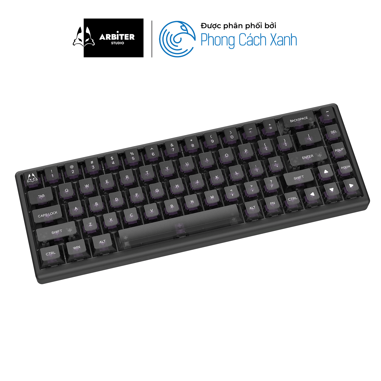Bàn phím từ HE Arbiter Studio Polar 65 Phantom - Hàng Chính Hãng