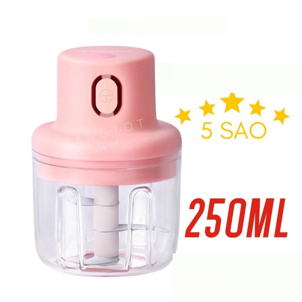 Máy Xay Mini Sạc Điện, Xay Thịt Ớt Hành Tỏi Rau Củ Quả Cầm Tay Siêu Tiện Lợi, Máy Xay Sinh Tố Máy Xay Caffe Xay Ngũ Cốc