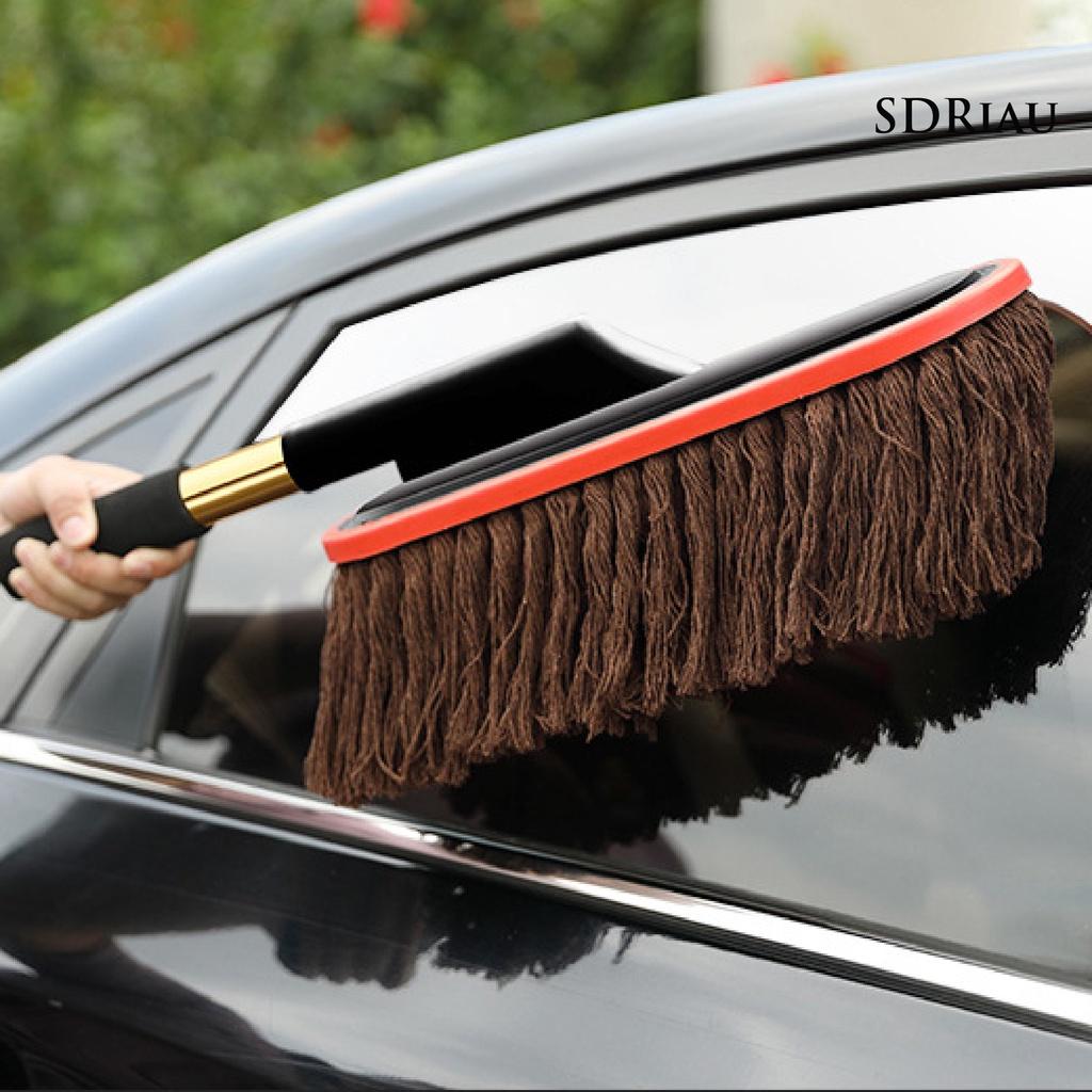 Cây Lau Xe Hơi Bằng Cotton Có Tay Cầm Mở Rộng Tiện Dụng