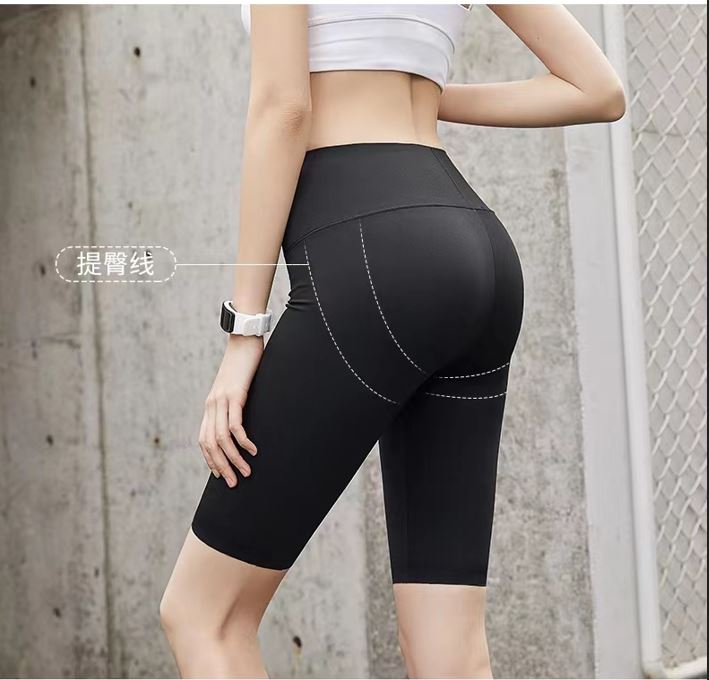 Quần legging bầu, quần ngố bầu tập yoga thun trơn co giãn, đáp bụng chun chỉnh