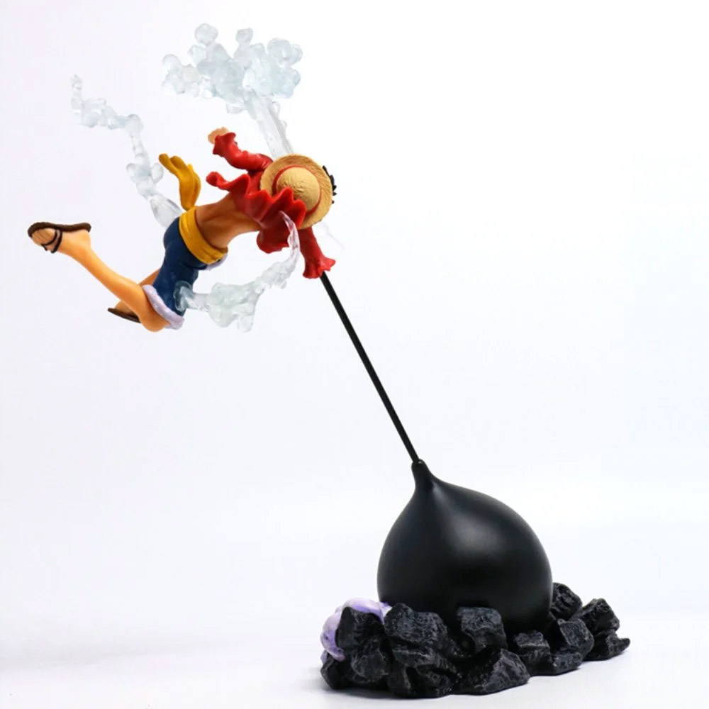 Mô Hình OnePiece Luffy nika gear 2 trạng thái chiến đấu cao 26cm nặng 300