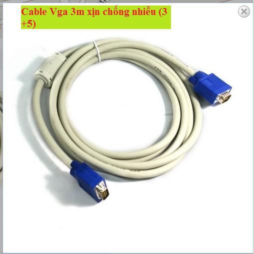 Cáp Vga xịn chống nhiễu (3+5) từ 1.5m đến 20m