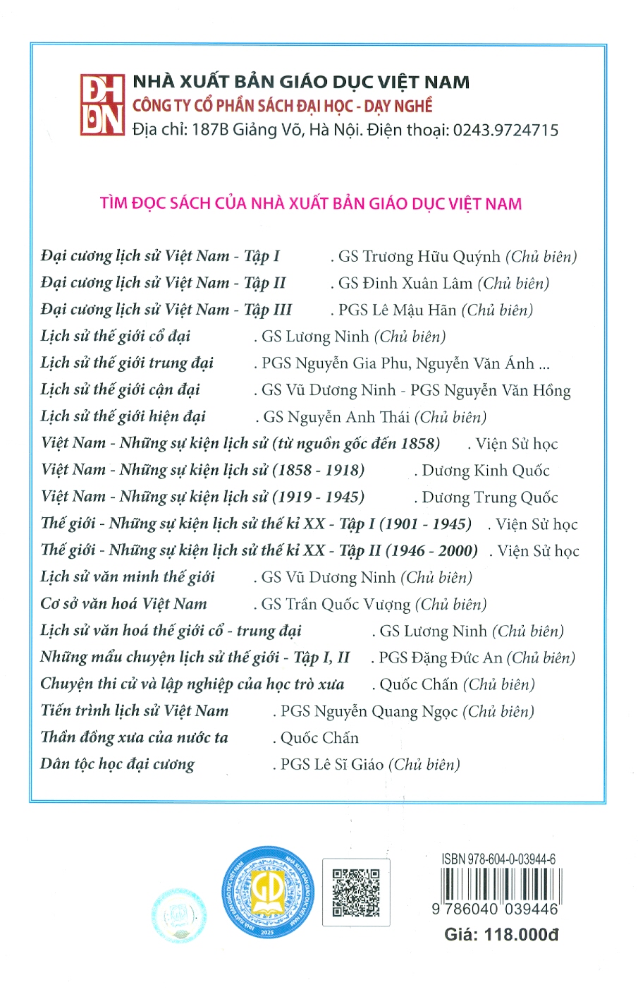 Đại Cương Lịch Sử Việt Nam - Tập II