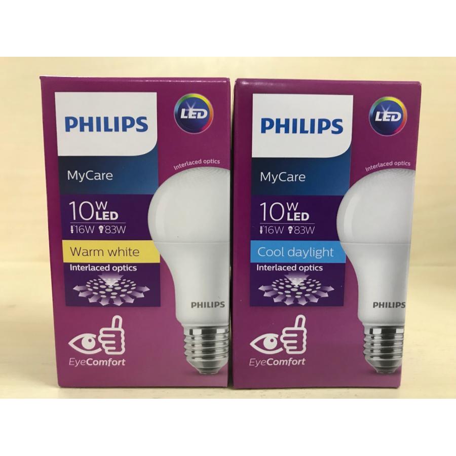 Bóng đèn Philips LED MyCare 10W 6500K E27 A60 - Ánh sáng trắng - Hàng Chính Hãng