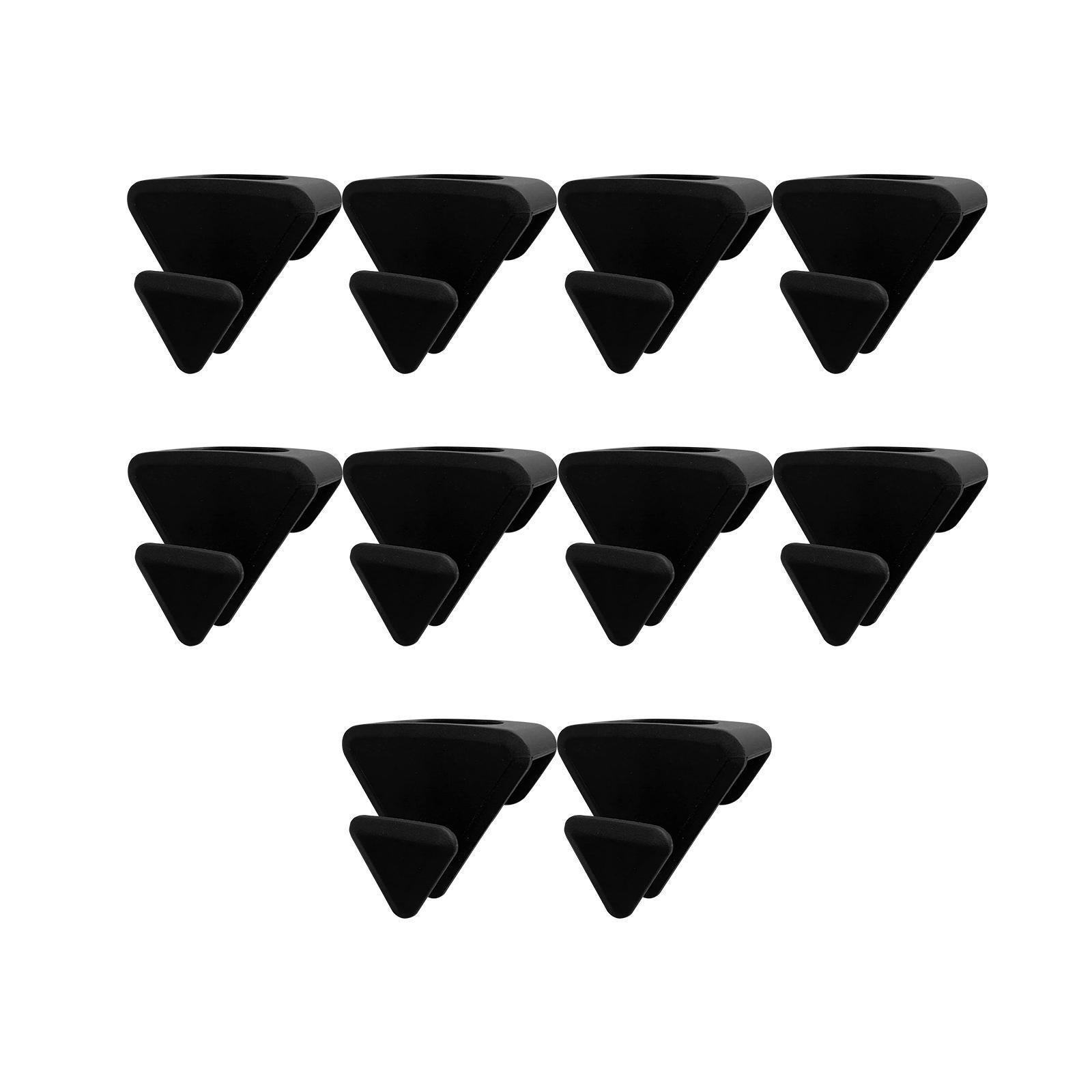 10x Hanger Hook Clothes Hanger Hanger Clips Closet Organizer for Home Closet