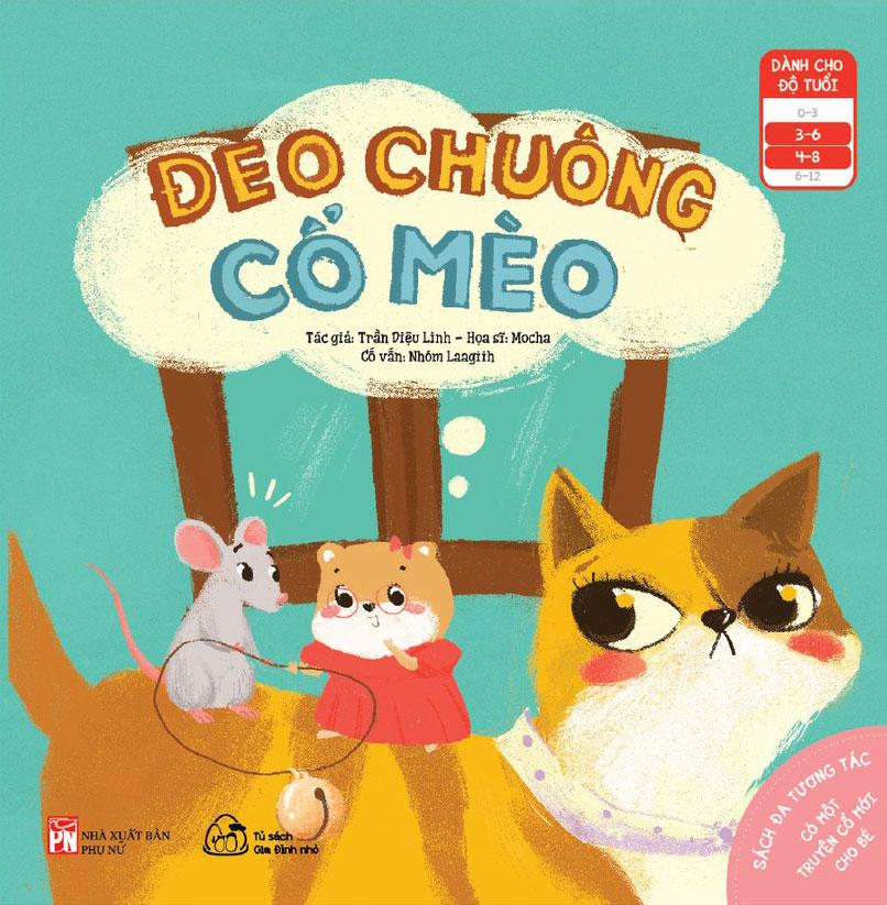 Sách Sách Đa Tương Tác - Có Một Truyện Cổ Mới Cho Bé - Đeo Chuông Cổ Mèo