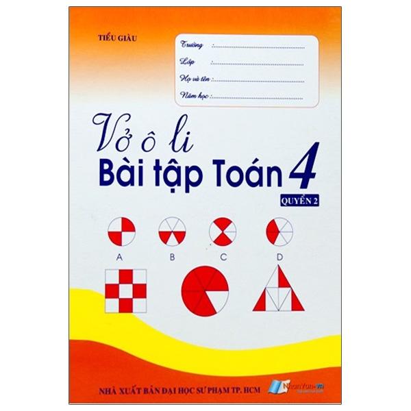 Vở Ô Li Bài Tập Toán Lớp 4 - Quyển 2