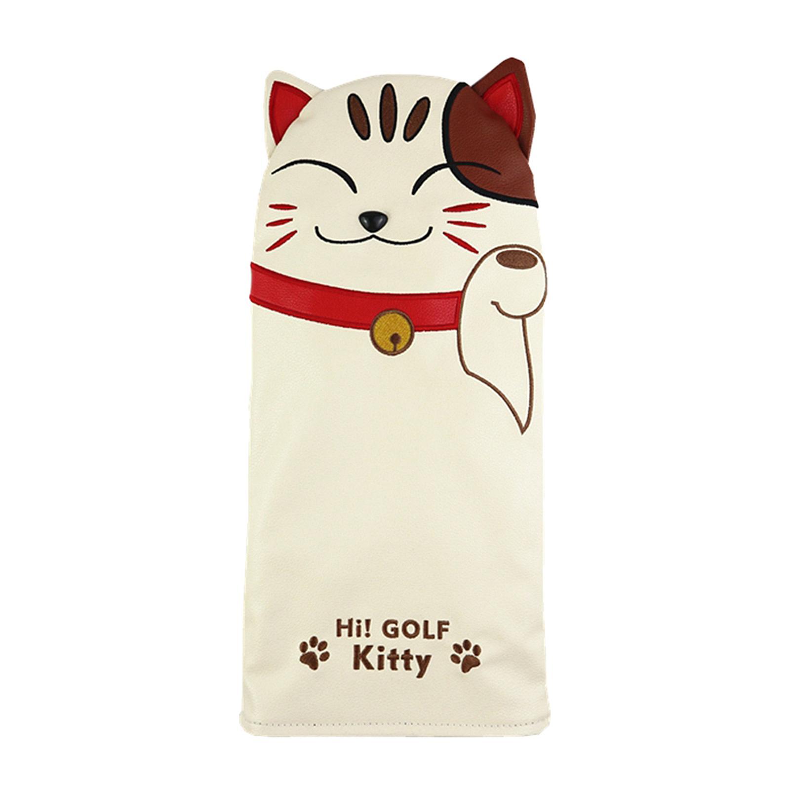 Golf Club Head Covers, Golf Driver Covers Wood Cover Hybrid Cover PU Leather Golf Wood covers for head Utility