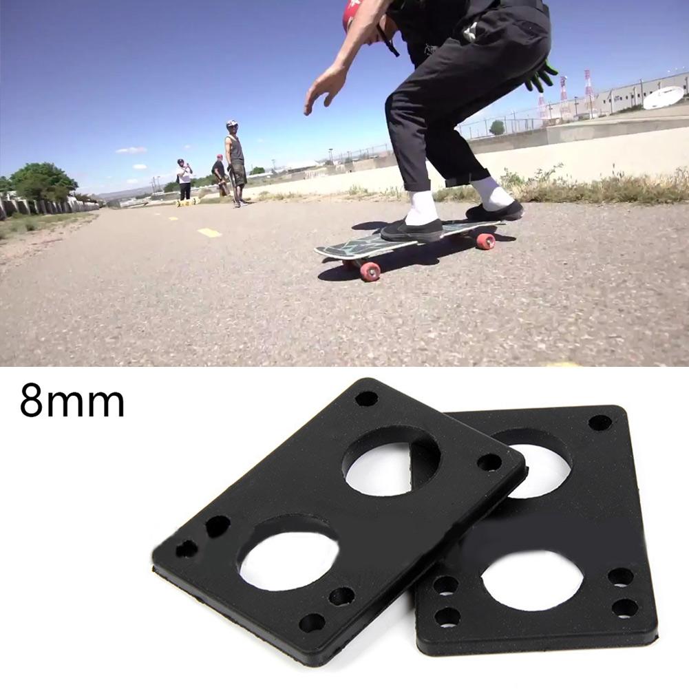 8 mm skateboard xe tải cao su risers pads toàn cầu longboard rocker rocker gây sốc phần đệm đệm trượt ván trượt