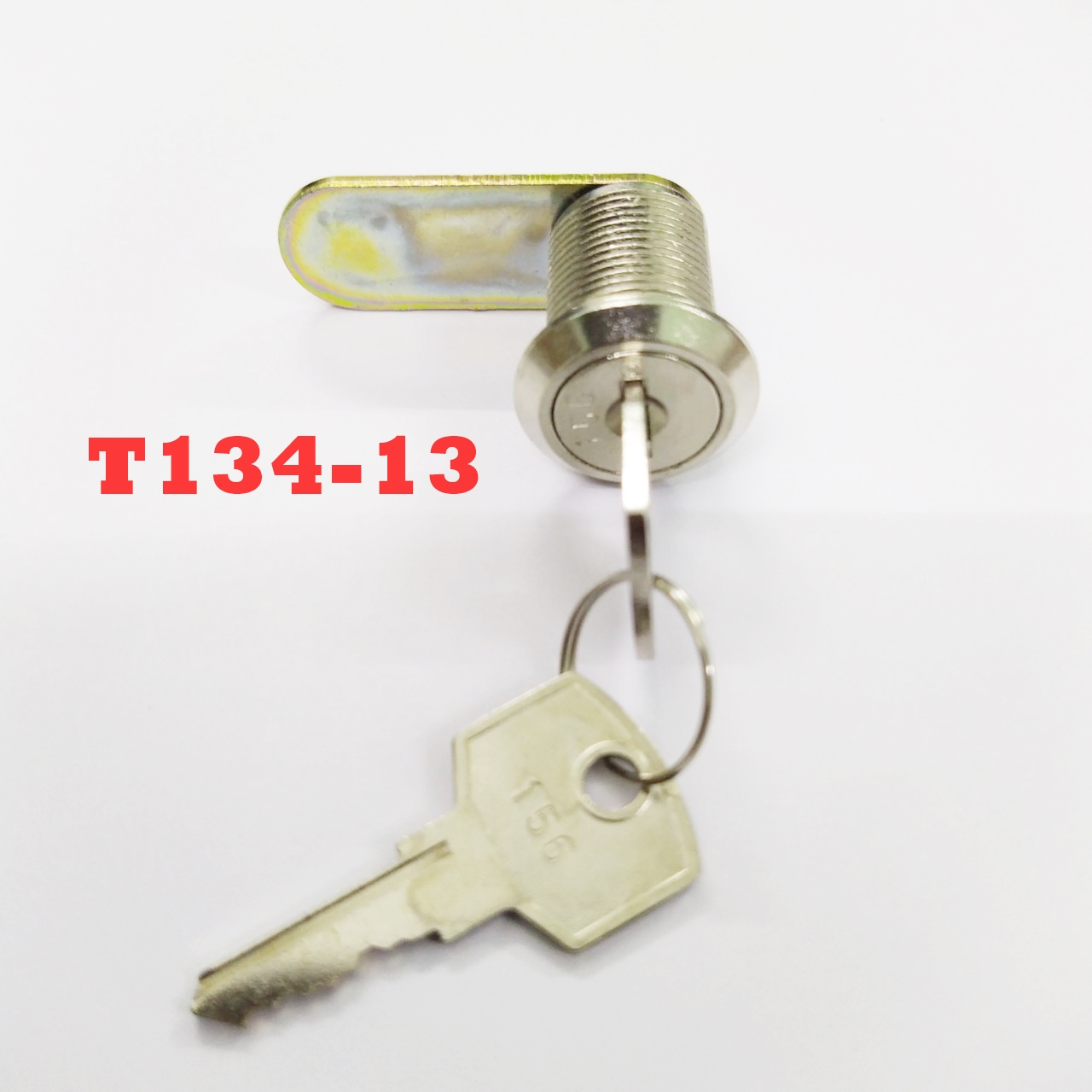 Khóa tủ locker sắt T6 20mm T-134 không rút chìa khi mở khóa