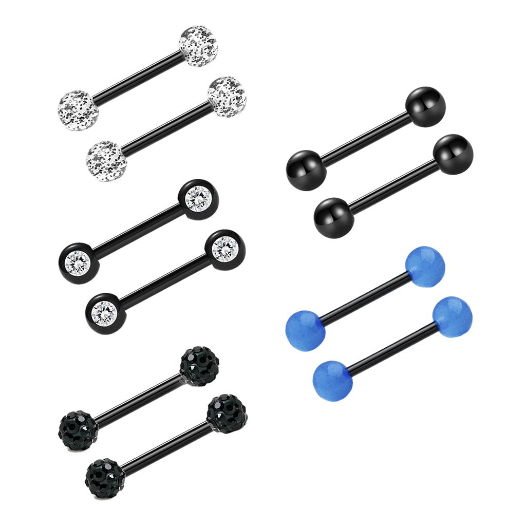 Stainless steel navel ring eyebrow ring piercing jewelry Small Size