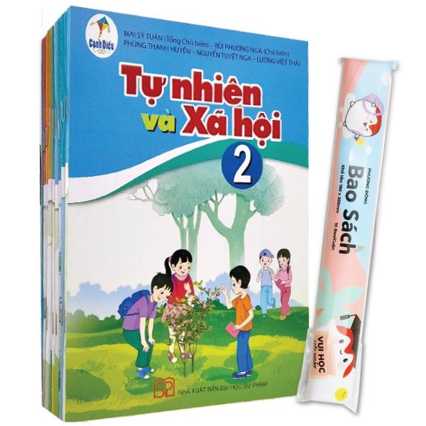 Sách Giáo Khoa Bộ Lớp 2 - Cánh Diều - Sách Bài Học (Bộ 10 Cuốn) (2023) + Bao Sách TP