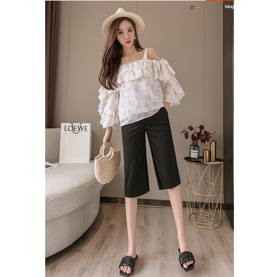 QUẦN BẦU HÈ THU NGỐ CHẤT COTTON THUN SIÊU MÁT MÙA HÈ QBN1251