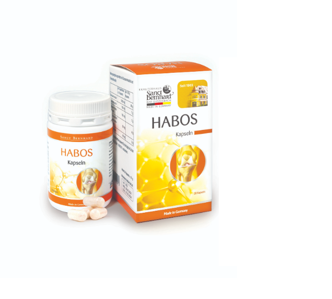 VIÊN XƯƠNG KHỚP HABOS - TĂNG CƯỜNG SỨC MẠNH XƯƠNG KHỚP - SANCT BERNHARD ĐỨC - CHAI 60 VIÊN