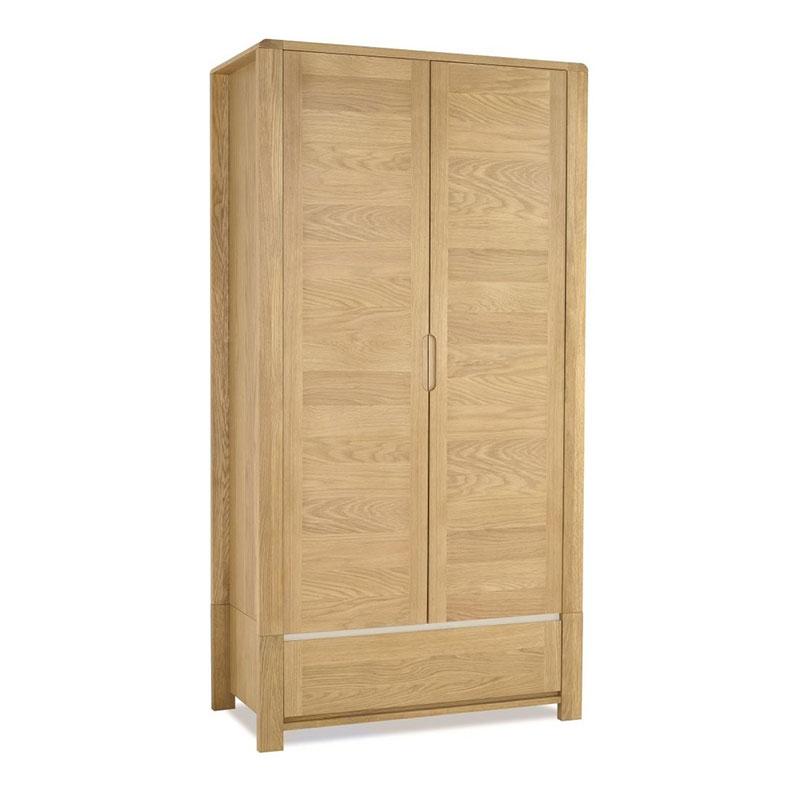 Tủ Quần Áo Casa 2 Cánh Gỗ Sồi IBIE