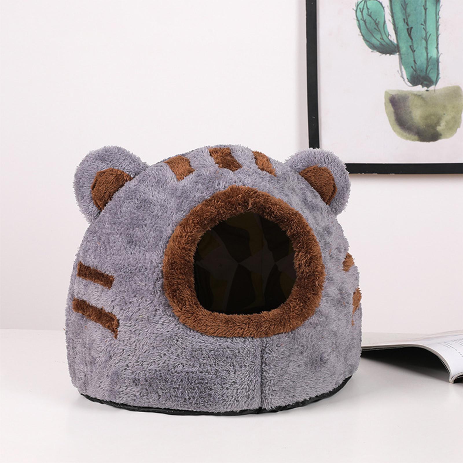Adorable Cat Nest Bed, Sleeping Nest Bed, Comfortable Warm Cave for Indoor Cats