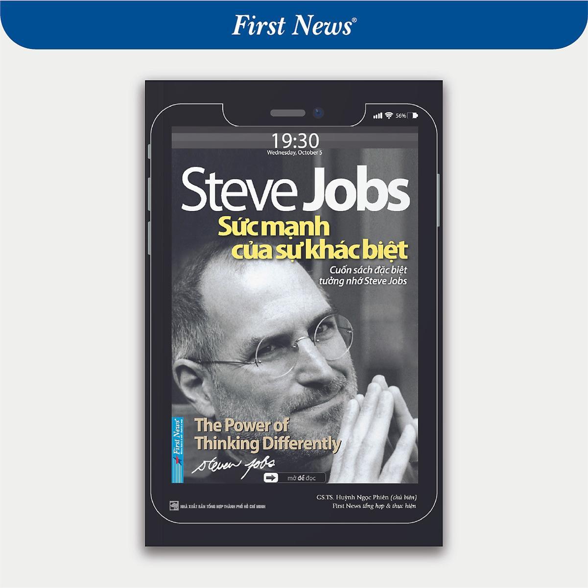 Sách - Steve Jobs - Sức Mạnh Của Sự Khác Biệt