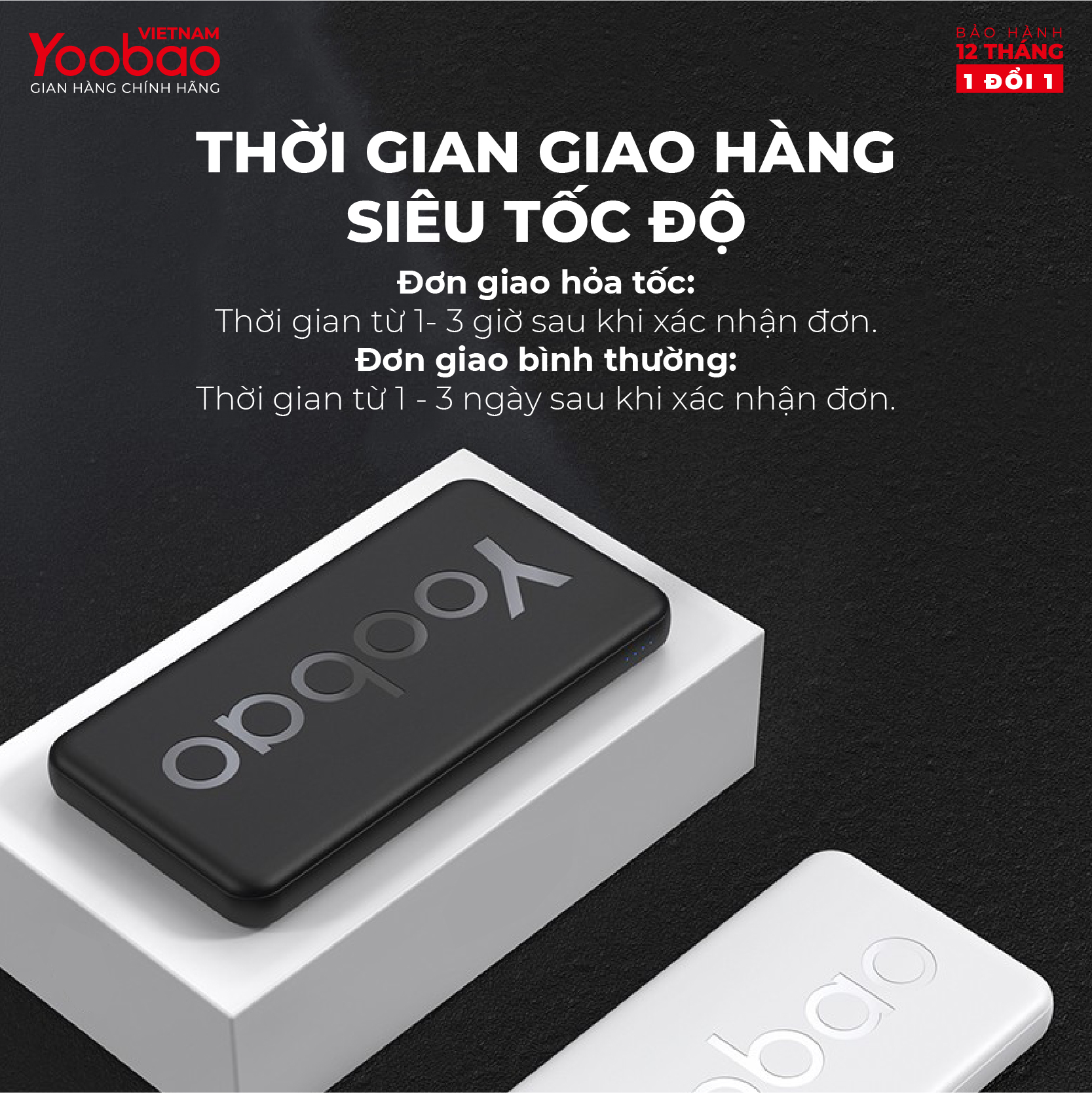 Sạc dự phòng 10000mAh Yoobao P10T Sạc nhanh 2.1A - Hàng phân phối chính hãng