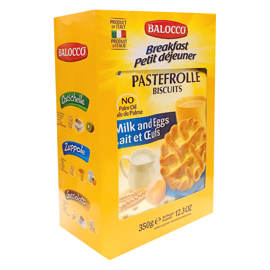 Bánh quy bơ Balocco PASTEFROLLE 350g