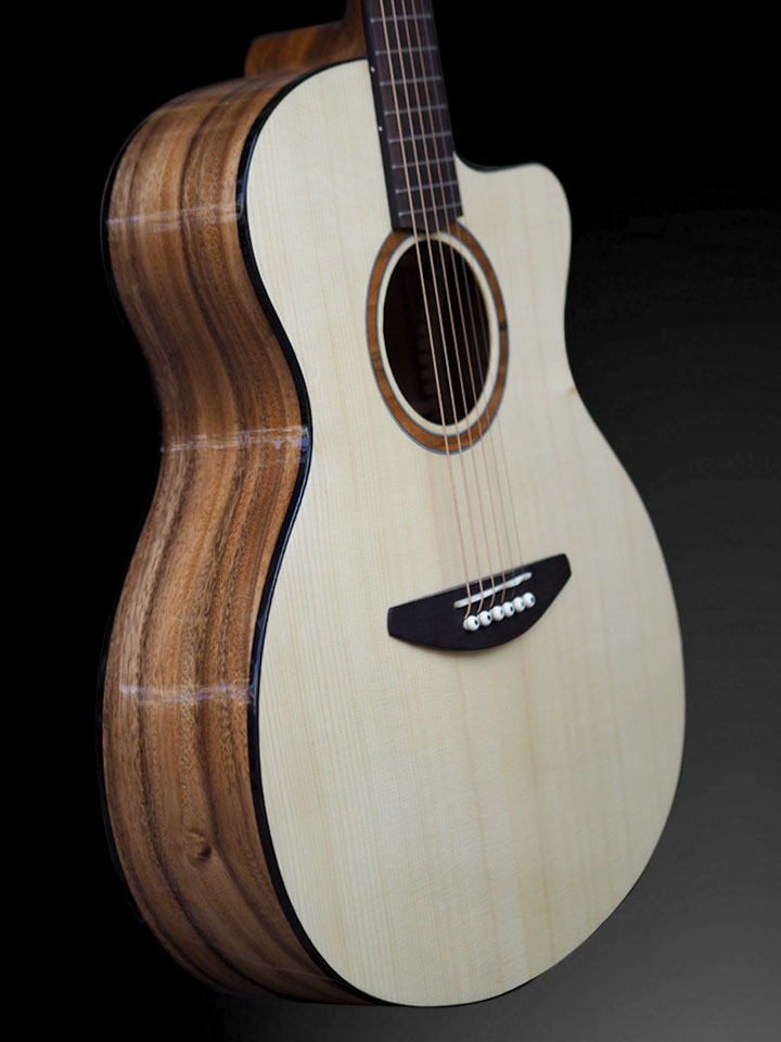 Đàn Guitar Acoustic Handmade E60AC (Full Solid)