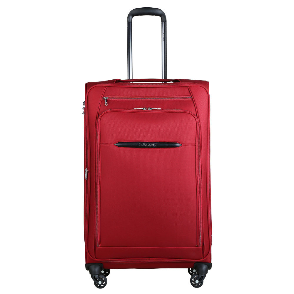 Vali vải du lịch SAKOS VIVIAN 7 Size Đại 76cm 28 inch TSA - Hàng chính hãng - Đỏ