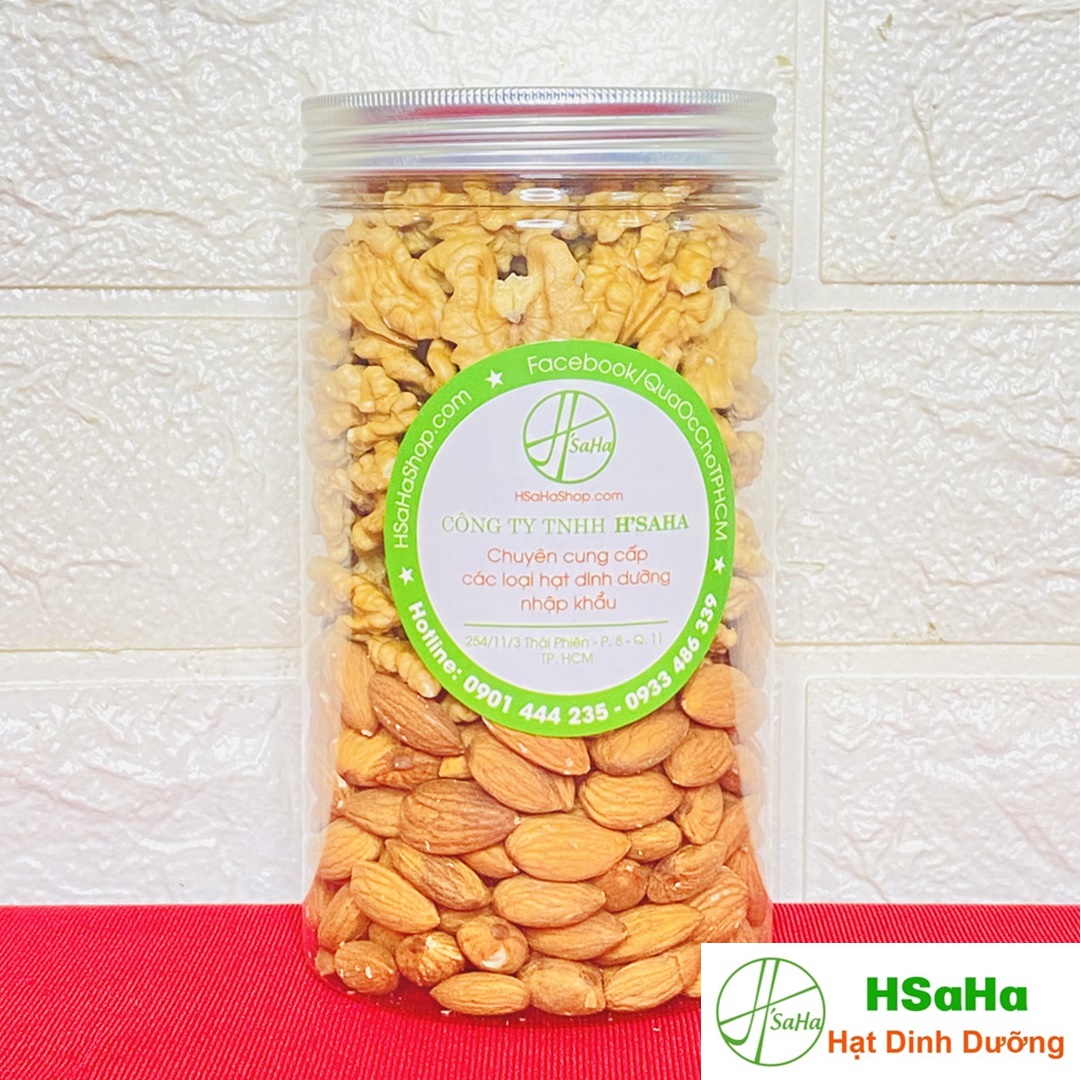 Mix Hạt Dinh Dưỡng Tách Vỏ 2 Loại HSaHa
