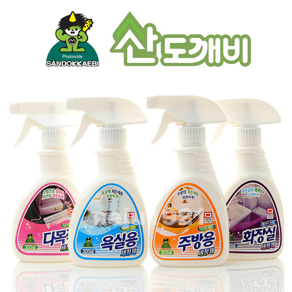 Chai xịt tẩy vệ sinh khử khuẩn bồn cầu, toilet Sandokkaebi Korea 300ml