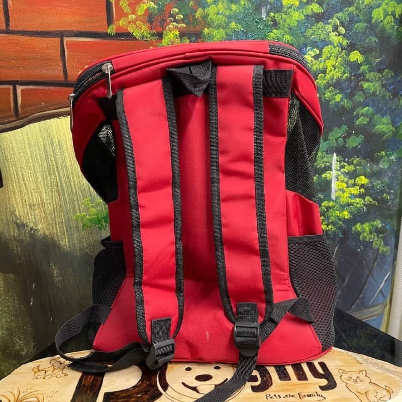 Balo lưới vận chuyển chó mèo size M