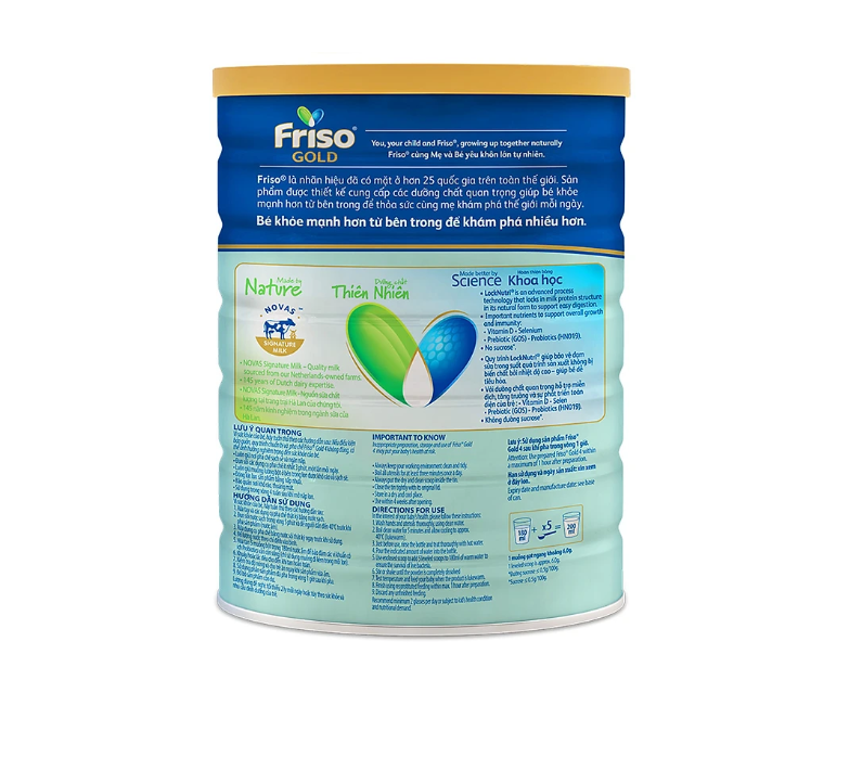 Combo 6 sữa Bột Friso Gold 4 1400g (Dành Cho Trẻ Từ 2 - 6 Tuổi)