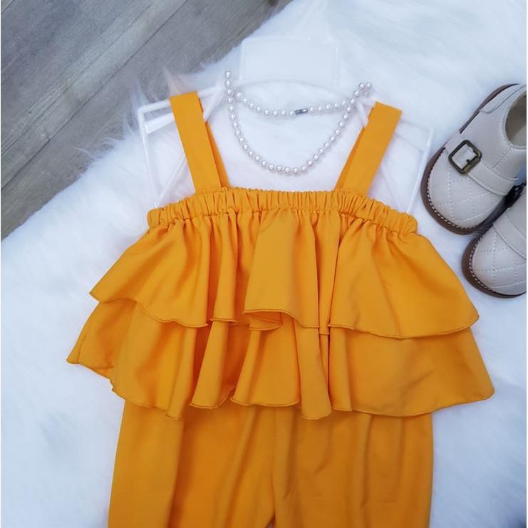 Bộ đồ bé gái 2 tầng chất liệu lụa cao cấp SIÊU DỄ THƯƠNG 8-22kg Angel Baby Thời Trang Thiết Kế