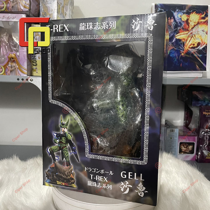 Mô hình Cell T-Rex - Figure Cell 7 viên ngọc rồng - Có Led base