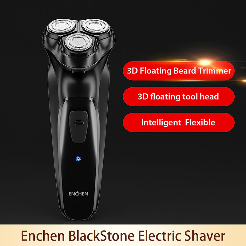 Máy Cạo Râu Điện Xiaomi Youpin 3D Enchen BlackStone Có Thể Sạc - Đen