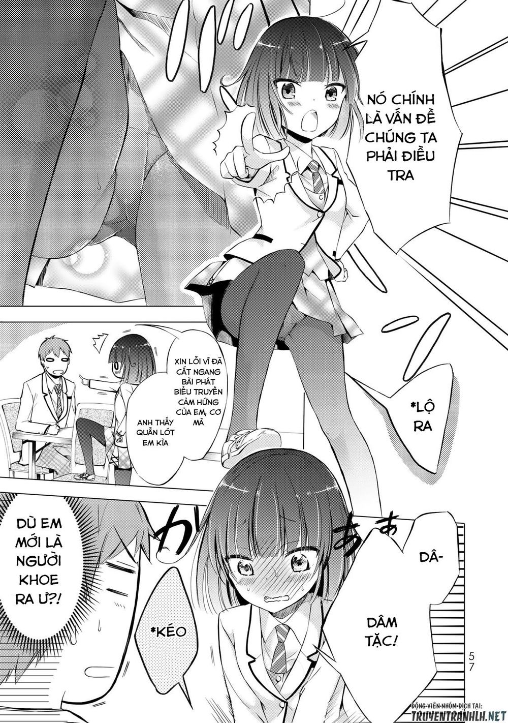 the student council president solves everything on the bed chapter 2.1 8