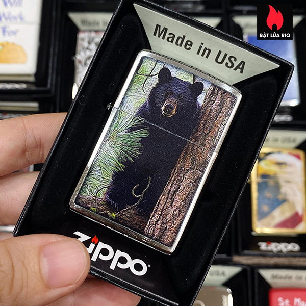 Bật Lửa Zippo 200 Bear Design