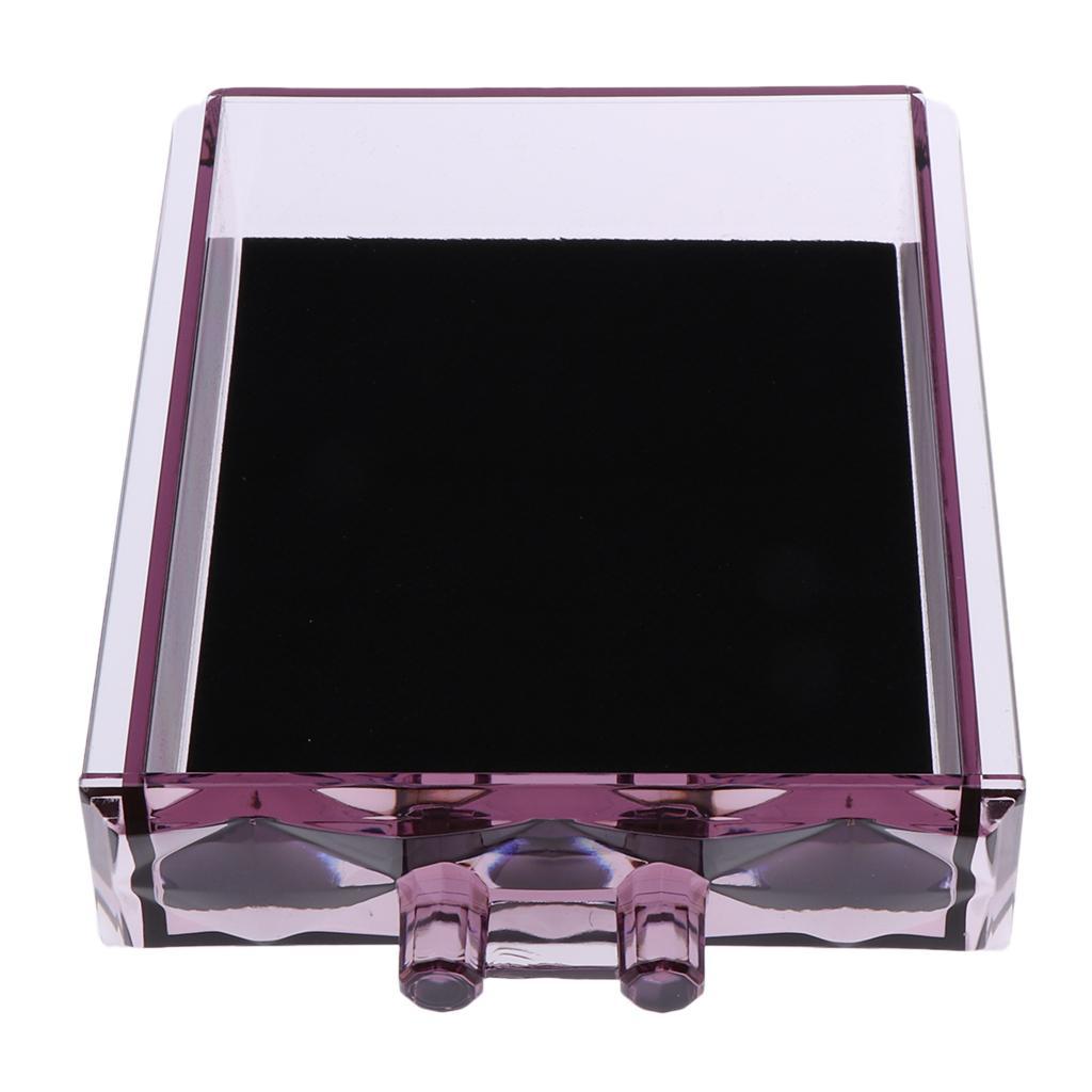 6 Drawers Acrylic Makeup Brush Nail Polish Cosmetic Holder Storage Organizer