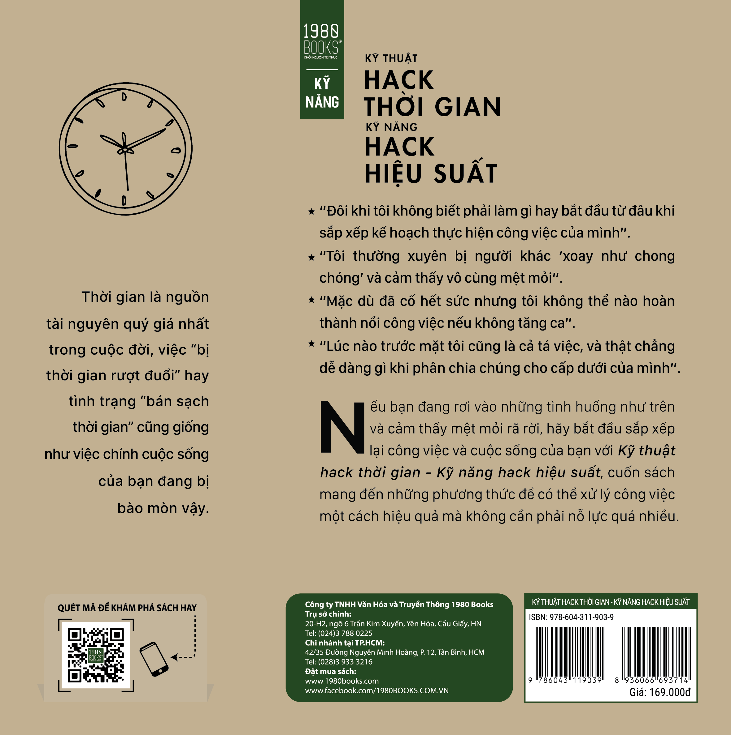 Kỹ Thuật Hack Thời Gian, Kỹ Năng Hack Hiệu Suất (1980)