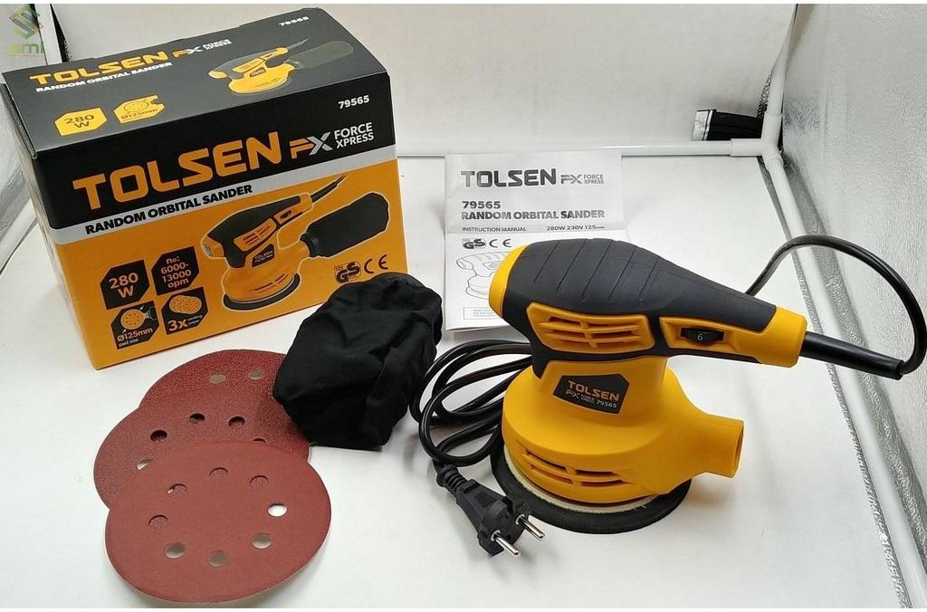 MÁY ĐÁNH BÓNG TRÒN 280W TOLSEN79565 - HÀNG CHÍNH HÃNG