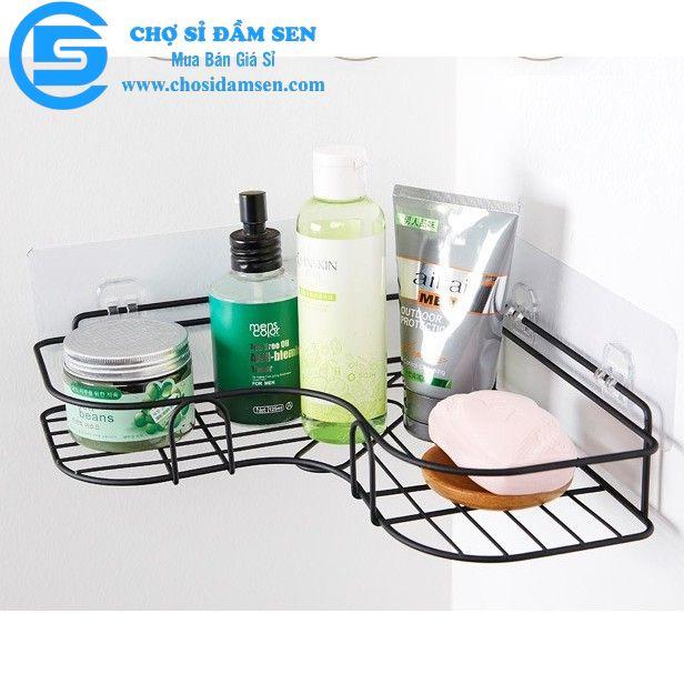 Kệ góc dán tường bằng thép không rỉ siêu chắc, kệ góc đa năng G261-KegocLL