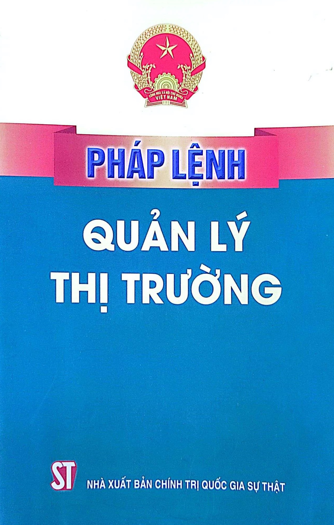 Pháp lệnh quản lý thị trường