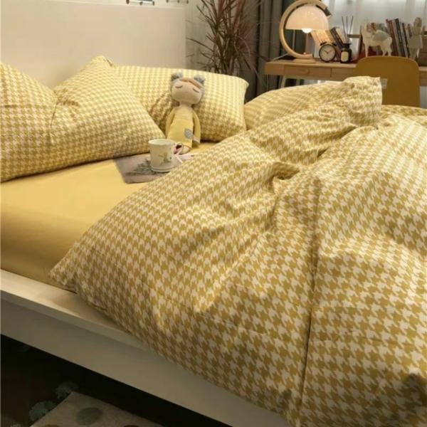 Trọn bộ 4 món cotton poly hàng nhập khẩu nguyên set.Mẫu 2