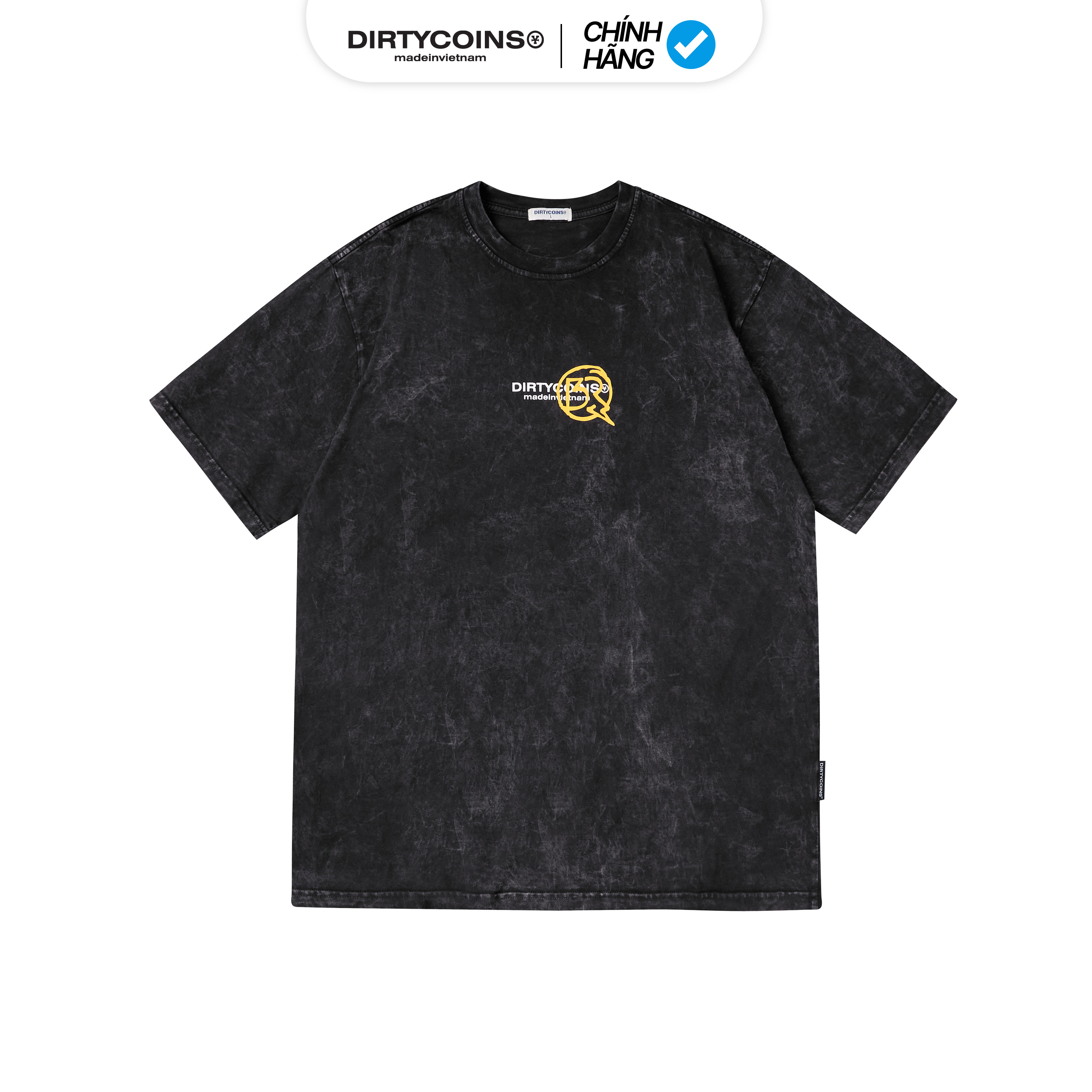 Áo Thun [Dirtycoins x B Ray] Wash Logo T-shirt