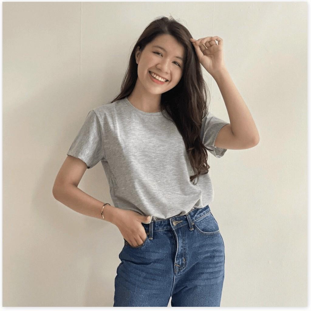 Áo thun cổ tron hottrend NAM NỮ NGẮN TAY CỰC ĐẸP CHO CÁC BẠN TRẺ KME FASHION