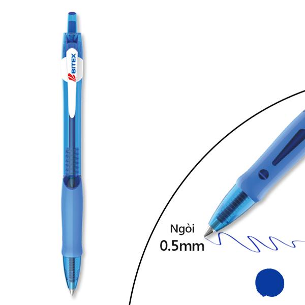 Bút Gel 0.5mm - Bitex G07 - Mực Xanh