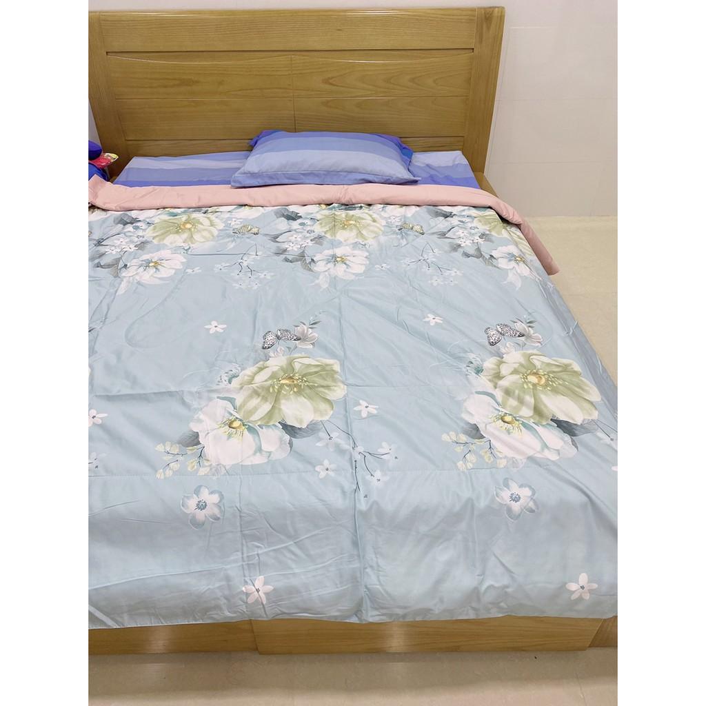 Chăn Hè Cotton Lụa Thái Hàng Nhập Khẩu Cao Cấp Cực Mềm Mịn - Mát Nhẹ Kích Thước Chăn 2mx2m3