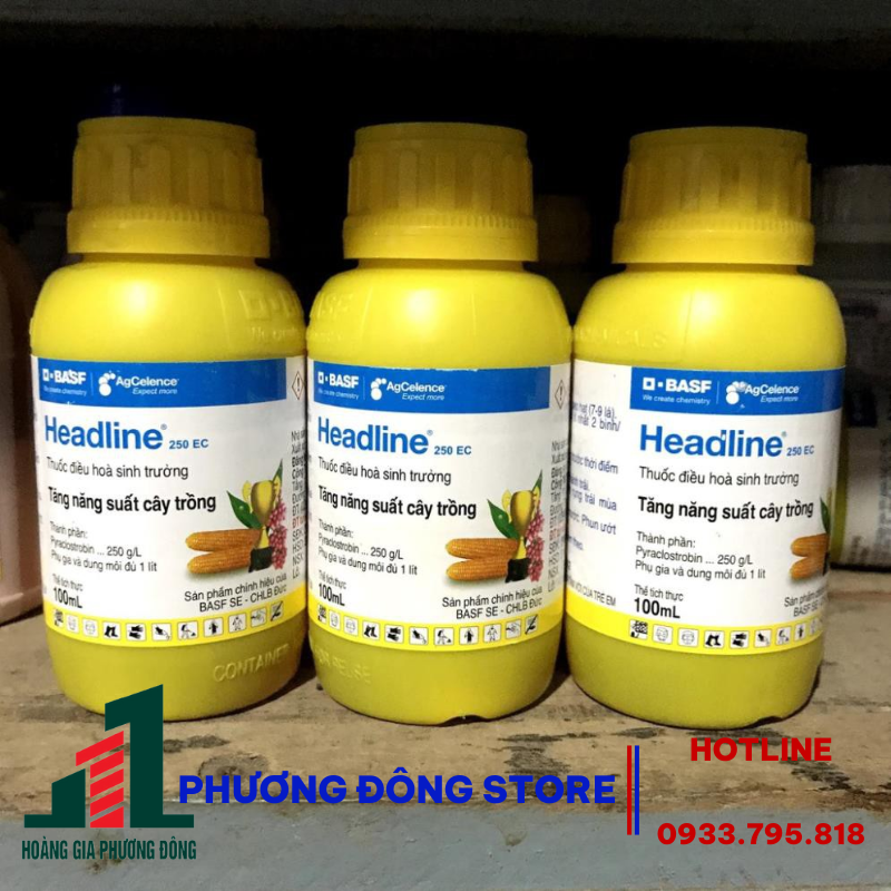 Thuốc điều hòa sinh trưởng cây trồng Headline 250EC - 20ml, 100ml
