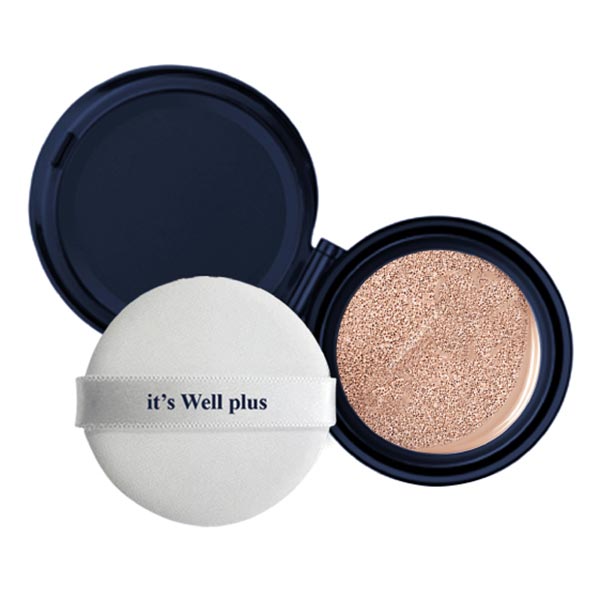 Lõi Phấn Nước Trang Điểm Kiềm Dầu &amp; Dưỡng Trắng Da it's Well plus Snail Calendula 333 Platinum CC Cushion SPF50+/PA+++ Matte (15g)