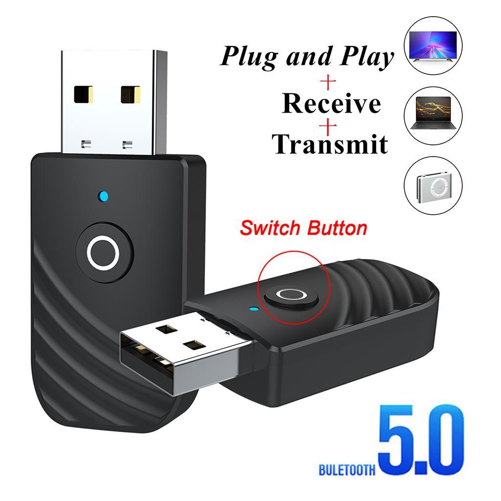 USB Bluetooth 5.0 Receiver Adapter 3.5mm   AUX For TV  AUX Speaker