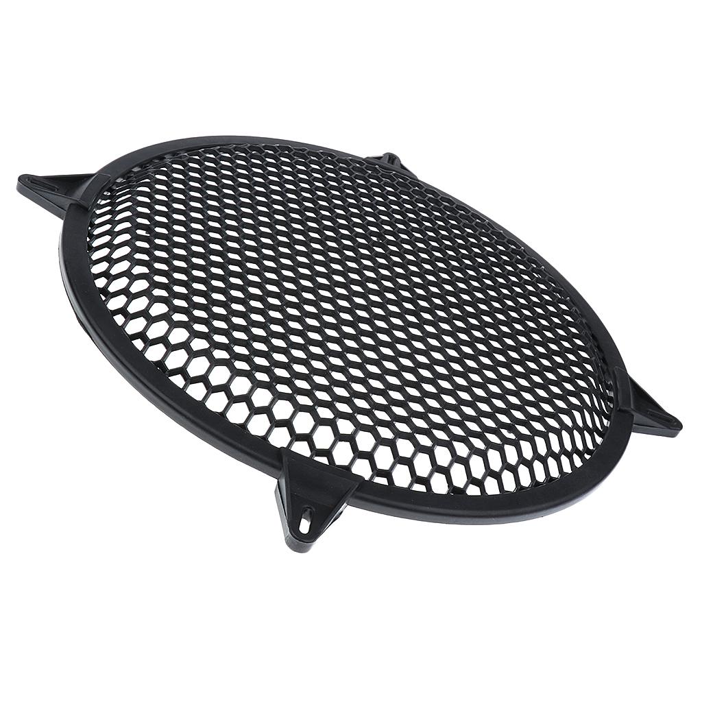 2X 12'' Subwoofer Speaker Mesh Grill Grille Protective Cover Guard